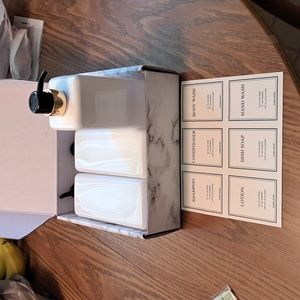 Harrah home 3 dispensers with labels/ BUNDLE ONLY